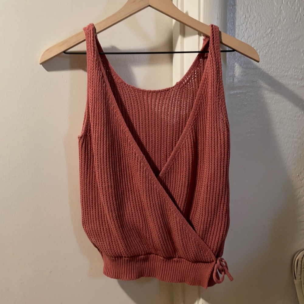 Knitted tank top